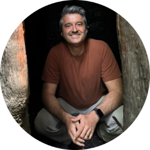 Damir, 500-hour certified yoga teacher and founder of Santa Cruz Meditation